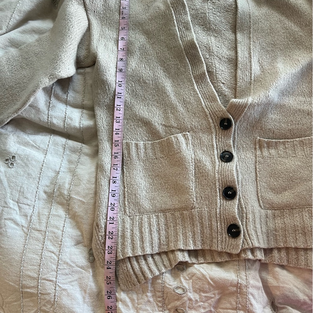 Frame long luxe wool/cashmere cardigan - Picture 9 of 15
